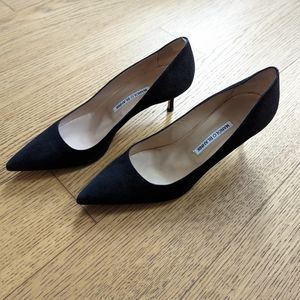 Manolo Blahnik Black BB Heels